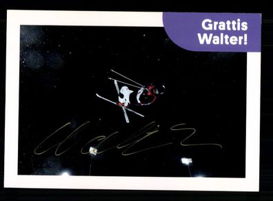 Walter Wallberg Autogrammkarte Original Signiert Ski Freestyle + A 239214