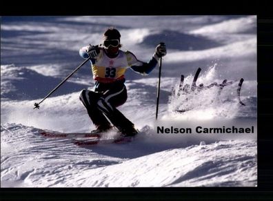 Nelson Carmichael Foto Original Signiert Ski Freestyle + A 239278