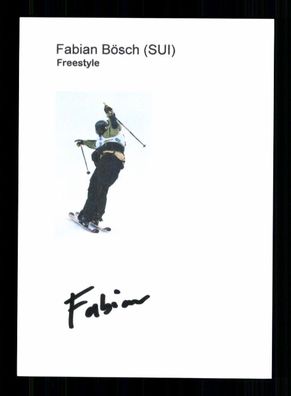 Fabian Bösch Original Signiert Ski Freestyle + A 239312