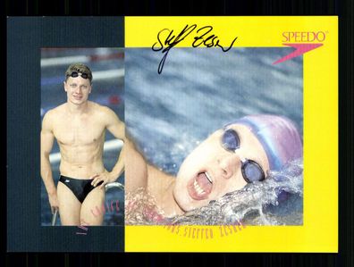 Steffen Zesner Auogrammkarte Original Signiert Schwimmen + A 239319