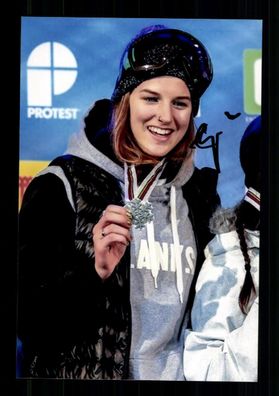 Cassie Sharpe Foto Original Signiert Ski Freestyle + A 239295