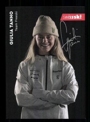 Giulia Tanno Autogrammkarte Original Signiert Ski Freestyle + A 239203