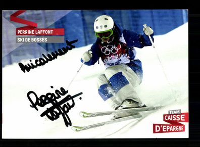 Perrine Laffont Autogrammkarte Original Signiert Ski Freestyle + A 239211