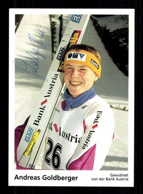 Andreas Goldberger Autogrammkarte Original Signiert Skispringen + A 239327