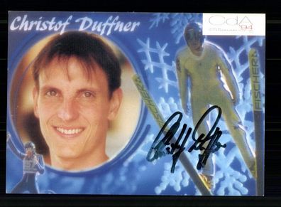 Christof Duffner Autogrammkarte Original Signiert Skispringen + A 238762