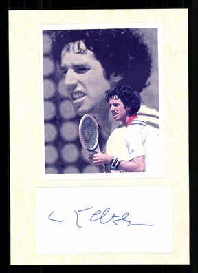 Eliot Teltscher French Open Sieger 1983 Original Signiert # G 43056