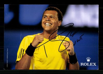 Jo Wilfried Tsonga Tennisspieler Frankreich Original Signiert + A 237345