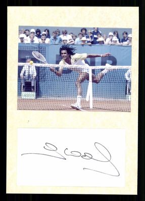 Yannick Noah Tennisspieler Frankreich Original Signiert # G 43048