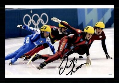 Jonathan Guilmette Foto Original Signiert Eisschnelllauf + A 239083