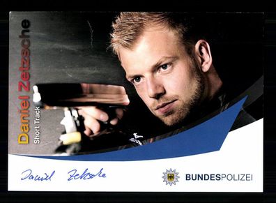 Daniel Zetzsche Autogrammkarte Original Signiert Eisschnelllauf+ A 238828