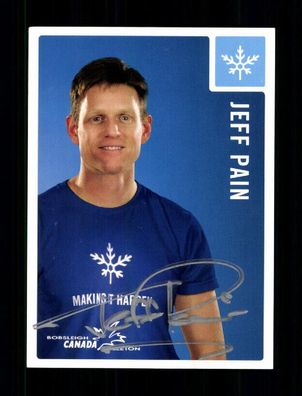 Jeff Pain Autogrammkarte Skeleton Original Signiert + A 238753