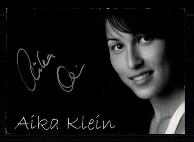 Aika Klein Autogrammkarte Original Signiert Eisschnelllauf+ A 238826