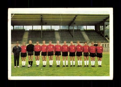 Mannschaftskarte Hannover 96 Bergmann Sammelbild 1966-67 Nr. 40