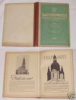 Sachsenbuch Sächsisches Landesadreßbuch f. Behörden 1947