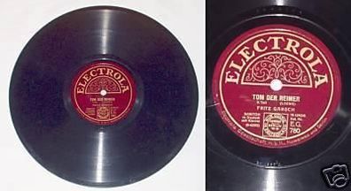 Schellack Platte Electrola "Tom der Reimer" um 1930