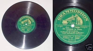 Schellack Platte Grammophon "9. Infanterie Regiment"1930