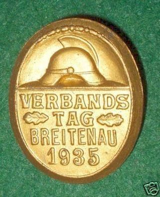 seltenes Abzeichen Feuerwehr Verbandstag Breitenau 1935