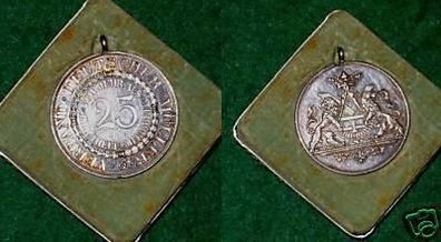 Silber Medaille 25 Jahre im Verband deutscher Müller