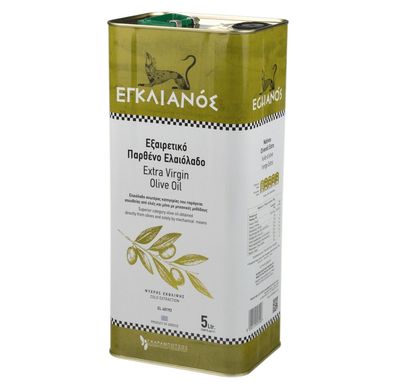 Natives Olivenöl Extra 5L Extra Virgin Eglianos Premium Qualität Griechenland 2%Säure