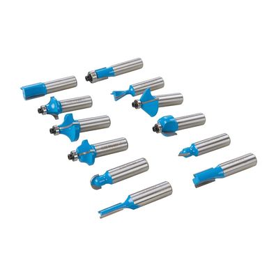 Hartmetall-Fräser 12 mm Set 12-tlg