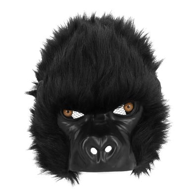 Plüsch-Halbmaske Gorilla