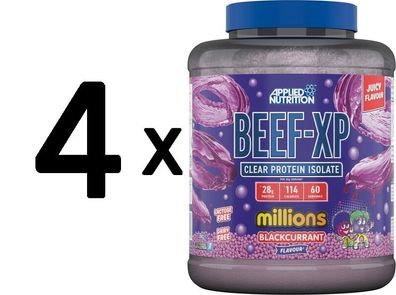 4 x Beef-XP, Millions Blackcurrant - 1800g