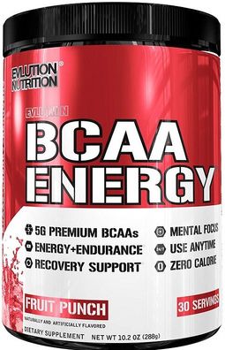 BCAA Energy, Fruit Punch - 288g