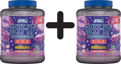 2 x Beef-XP, Millions Blackcurrant - 1800g