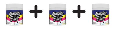 3 x Naughty Boy Pump, Candy Bubblegum - 400g