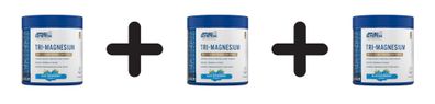 3 x Tri-Magnesium, Blue Raspberry - 200g