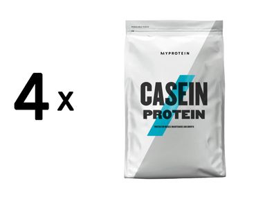 4 x Myprotein Casein (1000g) Vanilla