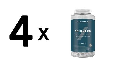 4 x Myprotein MyVitamins Tribulus (90 Caps) Unflavoured