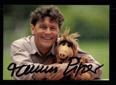 Tommi Piper Stimme von Alf Autogrammkarte Original Signiert # BC 216523