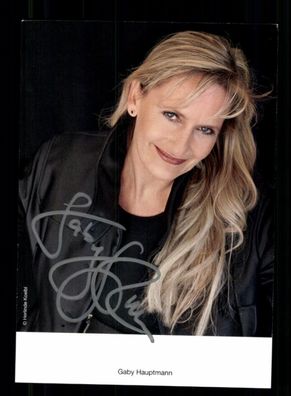 Gaby Hauptmann Autogrammkarte Original Signiert # BC 216583