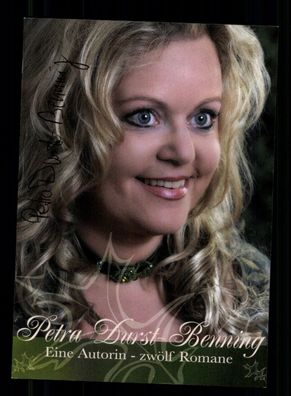 Petra Durst Benning Autogrammkarte Original Signiert # BC 216592
