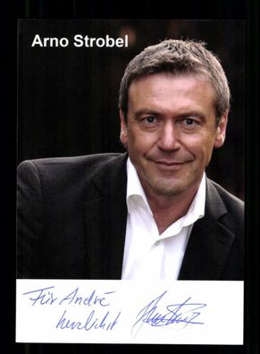 Arno Strobel Autogrammkarte Original Signiert # BC 216596