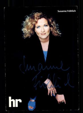Susanne Fröhlich Autogrammkarte Original Signiert # BC 216619