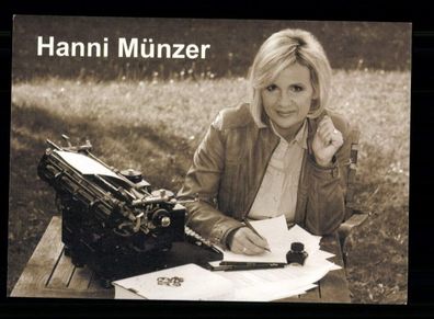 Hanni Münzer Autogrammkarte Original Signiert # BC 216626