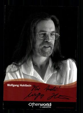 Wolfgang Hohlbein Autogrammkarte Original Signiert # BC 216656