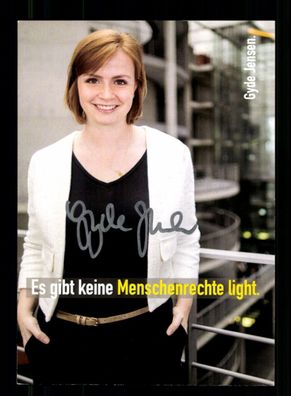 Gyde Jensen Autogrammkarte Original Signiert # BC 216723
