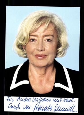 Renate Schmidt Autogrammkarte Original Signiert # BC 216703