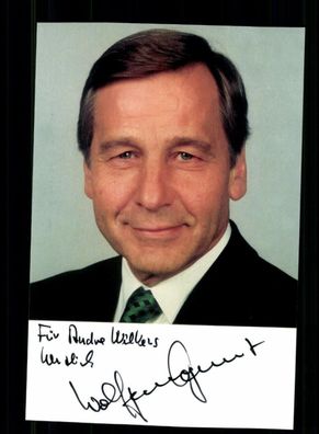 Wolfgang Clement Autogrammkarte Original Signiert # BC 216770