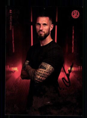 Manuel Lenz Autogrammkarte Rot weiss Essen 2024-25 Original Signiert