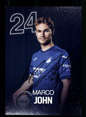 Marco John Autogrammkarte TSG Hoffenheim 2024-25 Original Signiert