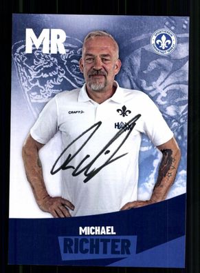 Michael Richter Autogrammkarte SV Darmstadt 98 2024-25 Original Signiert