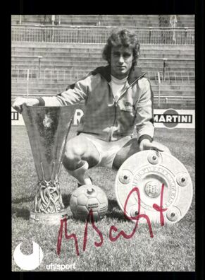 Rainer Bonhof Autogrammkarte Borussia Mönchengladbach 1975-76 Original Signiert