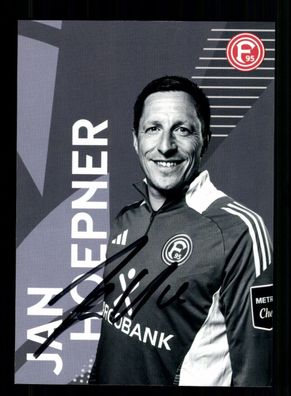 Jan Hoepner Autogrammkarte Fortuna Düsseldorf 2024-25 Original Signiert