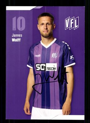 Jannes Wulff Autogrammkarte VfL Osnabrück 2024-25 Original Signiert