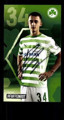 Denis Pfaffenrot SpVgg Greuther Fürth 2024-25 Original Signiert # G 43296