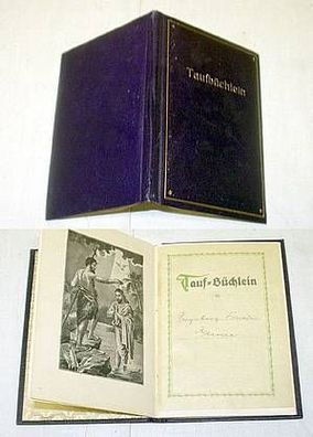 Taufbüchlein 1922